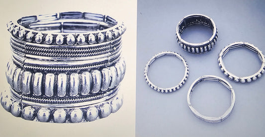 Silver Bracelet Set