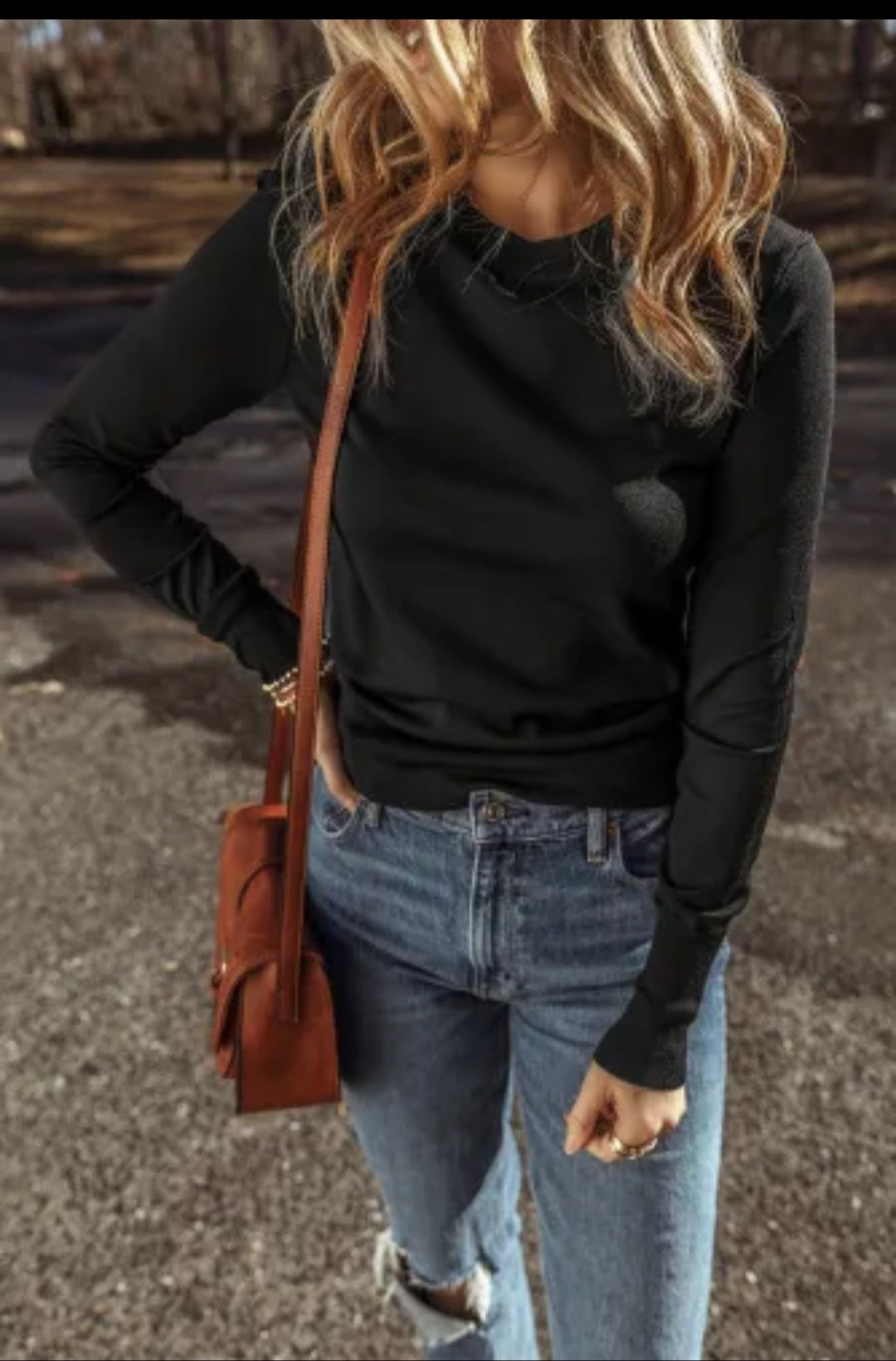 Slim Fit Lightweight Crew Neck Sweater